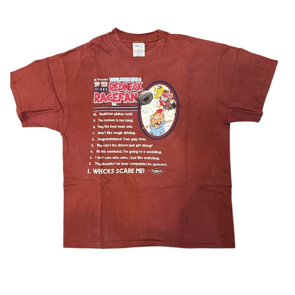Jeff Foxworthy 10 Things You'll Never Hear Redneck Hunter Say XL T-Shirt Maroon